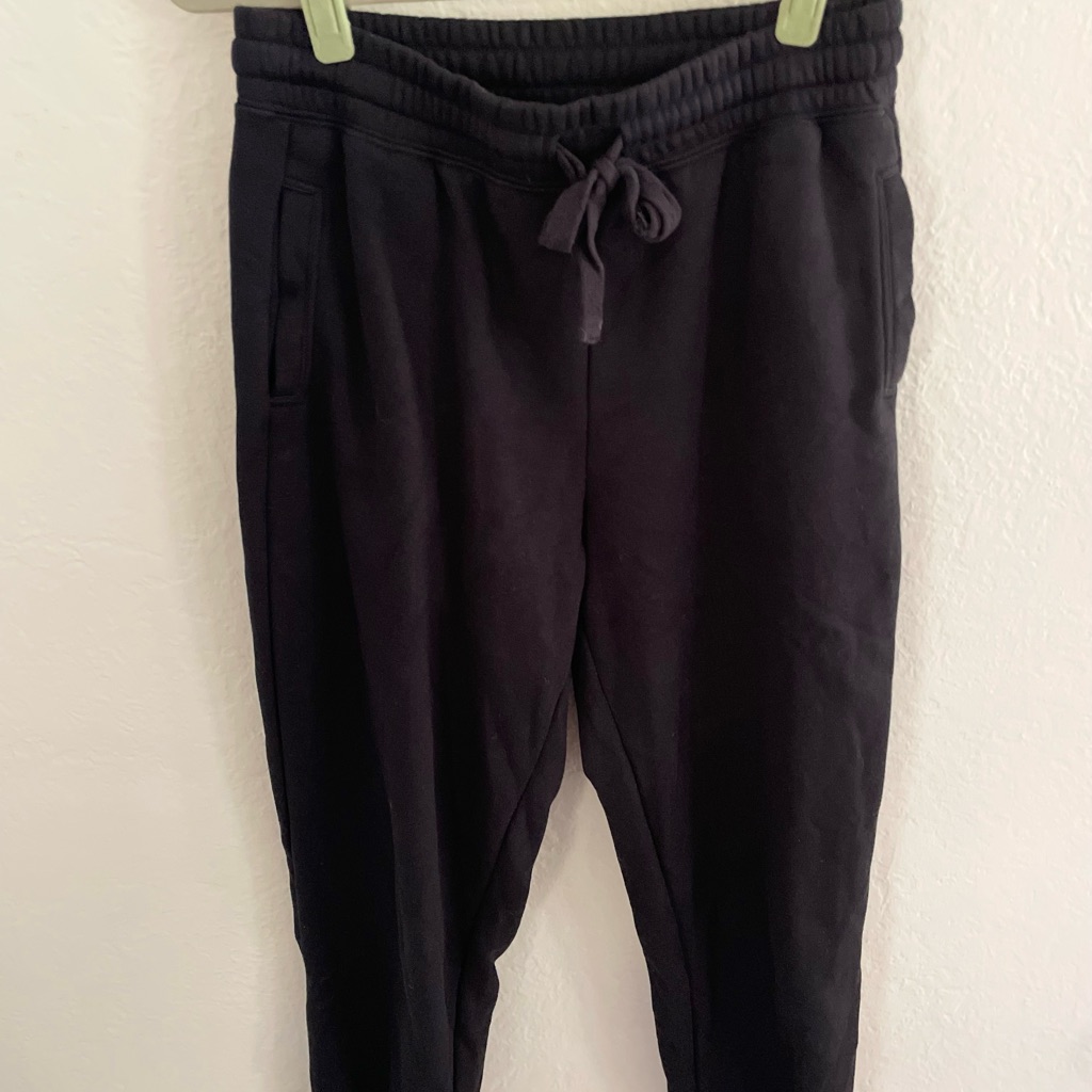 Fabletics Black Fleece Jogger Sweats